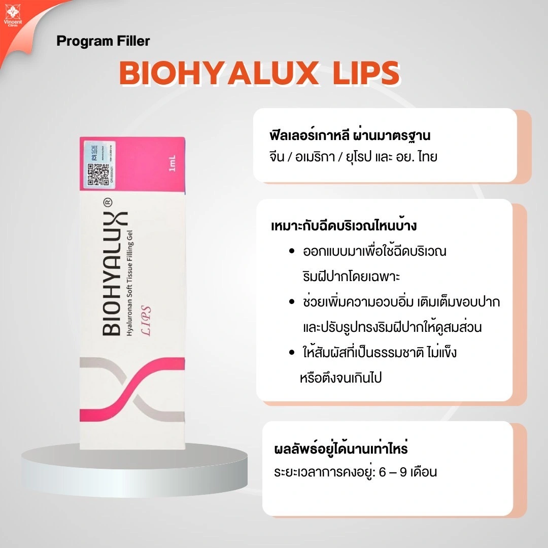 Program Filler Biohyalux Lips